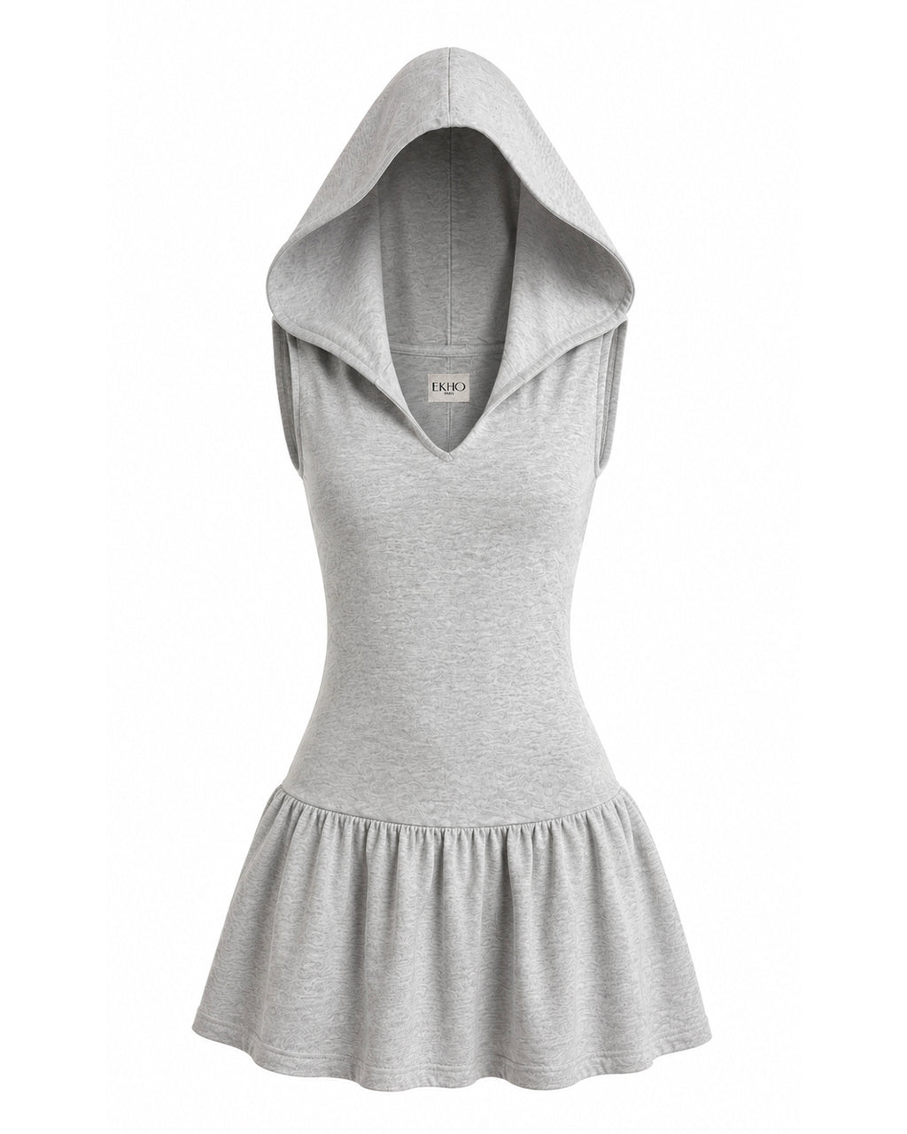 Vagabonde - Robe courte à capuche